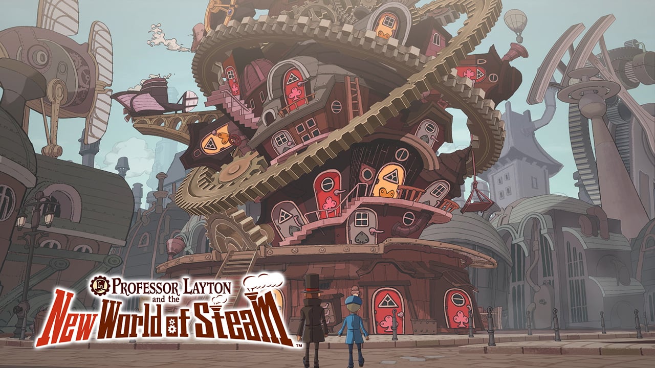 Professor Layton’s New World of Steam: A Steampunk Puzzle Quest