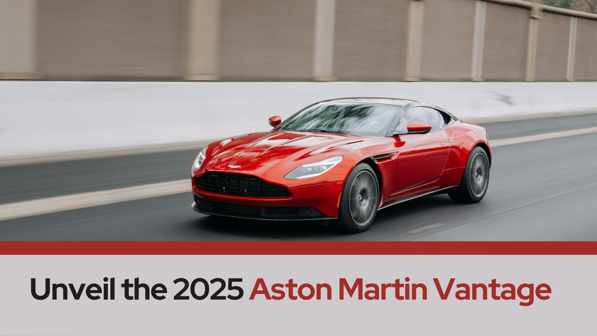 The 2025 Aston Martin Vantage: A New Era of Sports Car Excellence